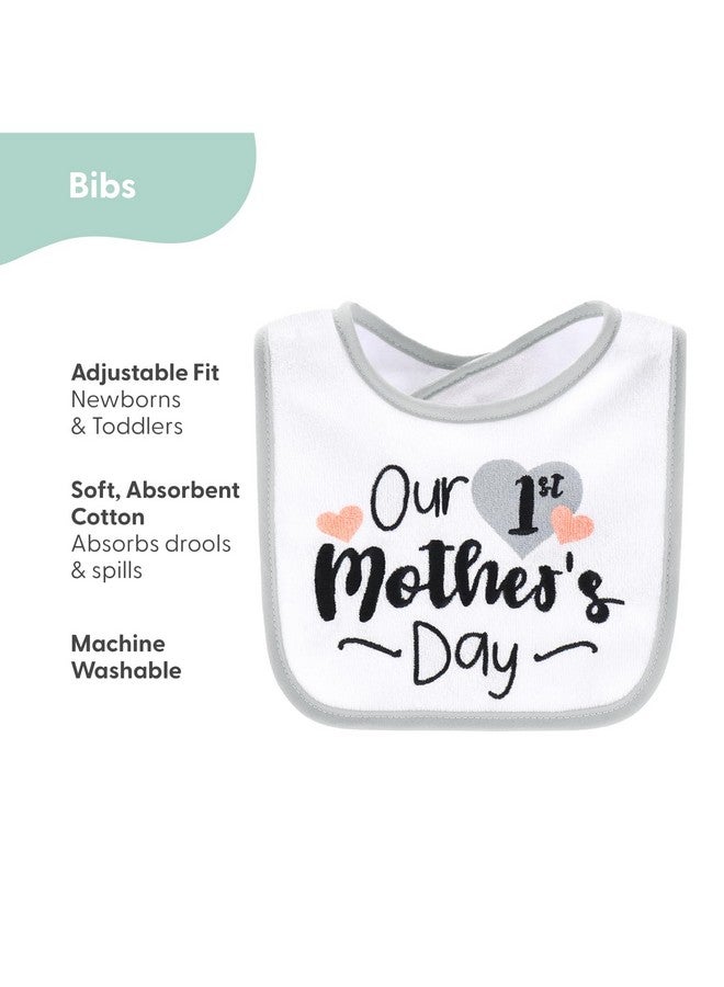 The Peanut Shell The Peanutshell Baby Boy or Girl Terry Bibs Set of 10-100% Cotton, Soft, Absorbent Baby Bibs, Unisex Toddler Boy or Girl Set, Newborn & Infant - Holiday - Image 2