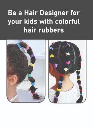 100pcs Thick Cotton Hair Ties, Girls Hair Bands Elastic Hair Bands Hair Accessories 100pcs Multicolor - view 4