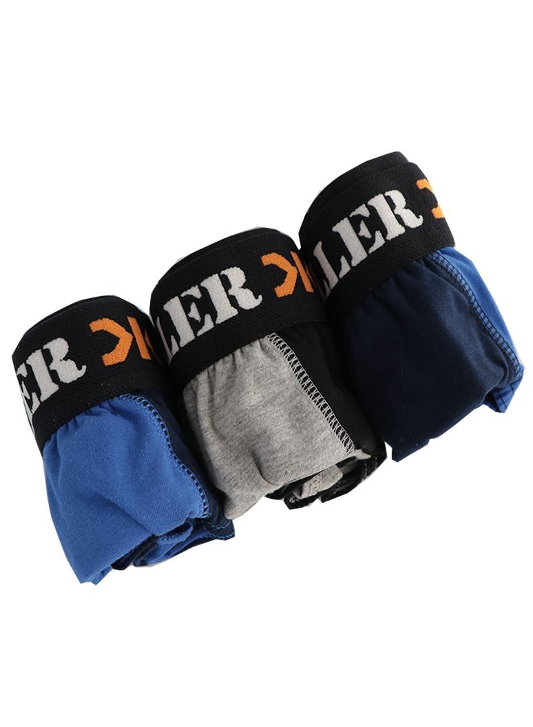 Killer سروال داخلي رجالي 3 قطع من القطن الفاخر - Image 4