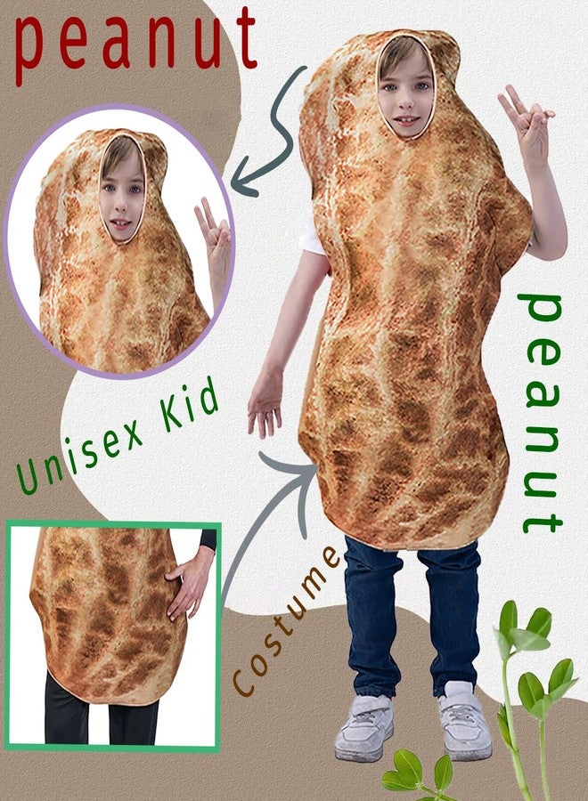 DSplay Unisex Kid Peanut Costume Food Halloween Costumes Kids 10-12years old - Image 4