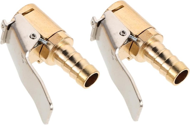 2Pcs Tire Inflation Quick Connector Leakproof Air Pump Nozzle Adapter for Car Bike Compressor - Image 1