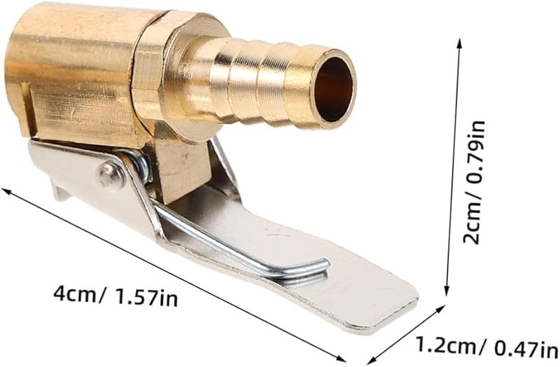 2Pcs Tire Inflation Quick Connector Leakproof Air Pump Nozzle Adapter for Car Bike Compressor - Image 3