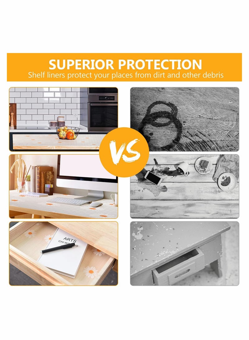 KASTWAVE Shelf Liner Drawer Liner Mats(17.7"X 79") - Image 3