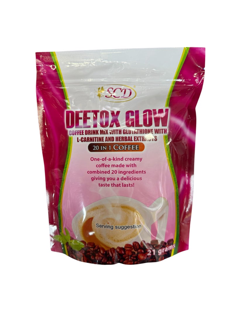 deetox glow 20 in 1 coffee