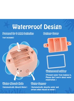 EVEREEN Bath Toy Baby Bath Toy Octopus Bath Toy Automatic Sensor Water Spray Toy With Light Four Water Spray Patterns Bath Toy Baby From 1 Year  - Image 2