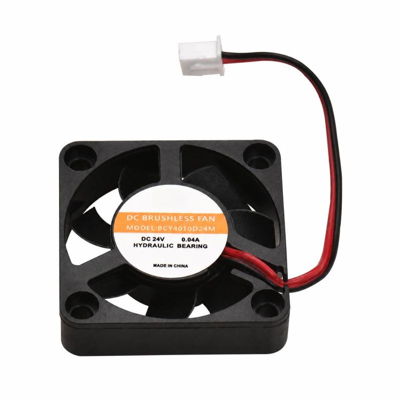 Artillery Cooling Fan 40 * 40 * 10mm Black High Quality Durable - Stable Speed Fast Heat Dissipation Computer Fan for Artillery Sidewinder X1 Artillery Genius 3D Printer - Image 1