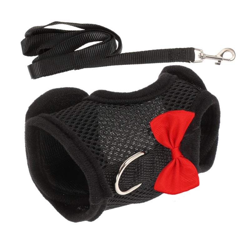 Adjustable Reflective Bunny Harness And Leash Set For Rabbits Guinea Pigs Small Animals Size M - Image 2