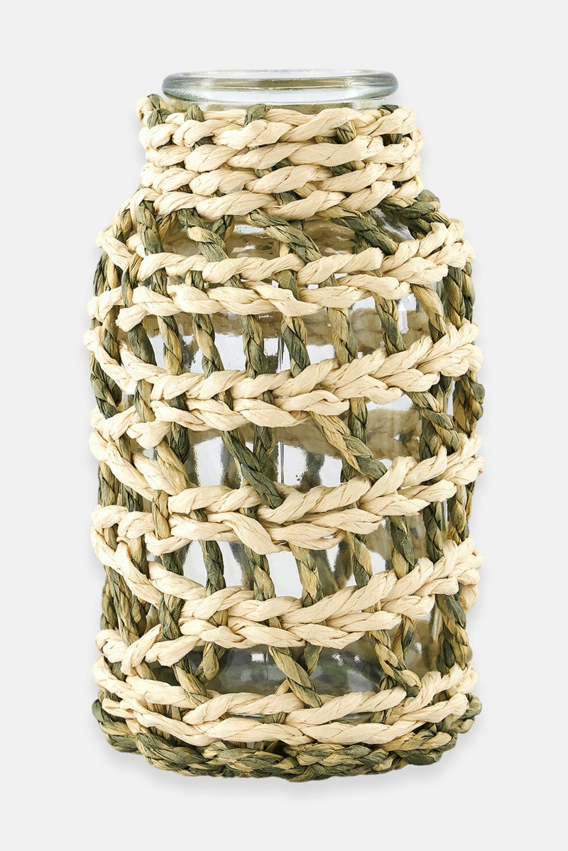 Muy Mucho Decoration Glass Vase 5 D x 17 H cm, Assorted - Image 1