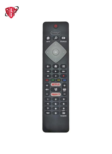 Philips Smart TV Remote - جهاز التحكم عن بُعد في Philips Smart TV 43Pus6754/12 43Pus7394 50PUS7394 55PUS6704 58PUS650465 65OLED804/12