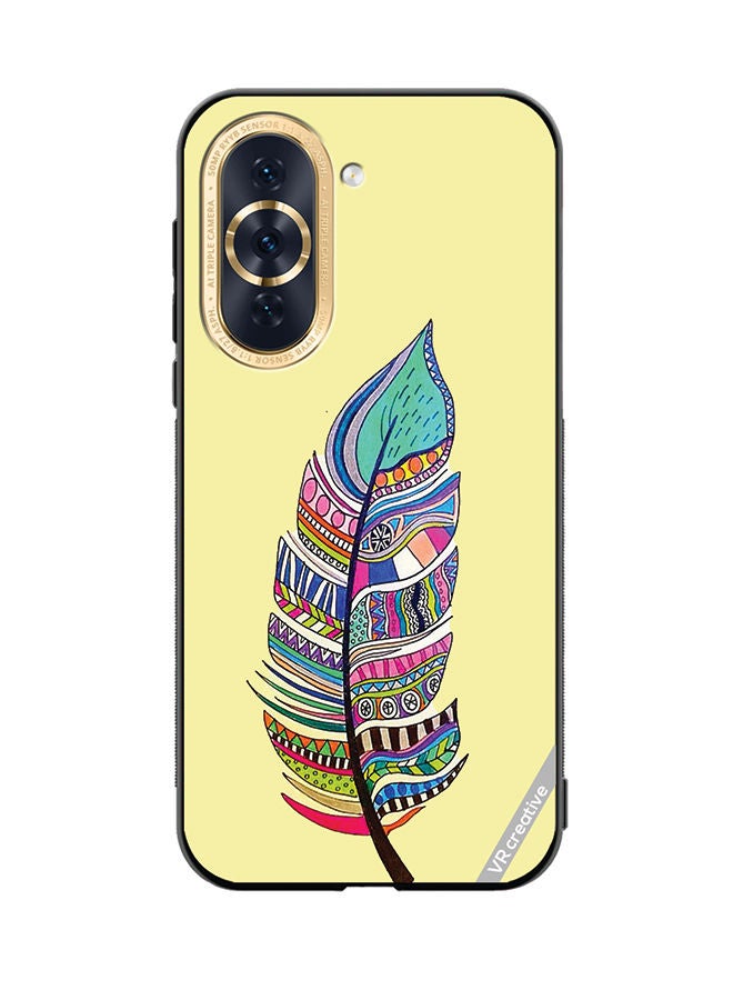 VR CREATIVE Protective Case Cover For Huawei Nova 10 Feather Design Multicolour - Image 1
