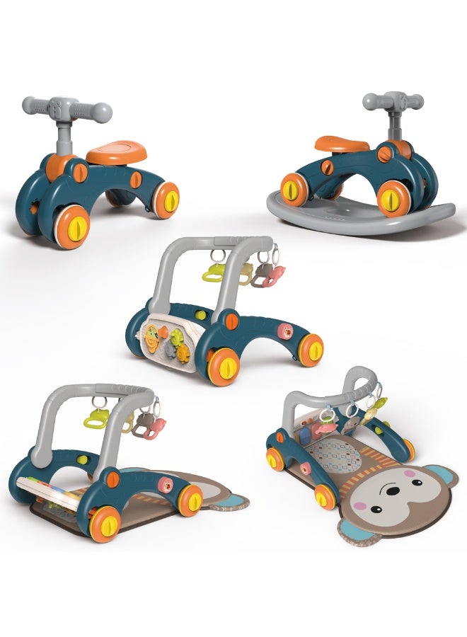 Little Story Walker 6in1 Baby Activity Center - Blue - Image 1