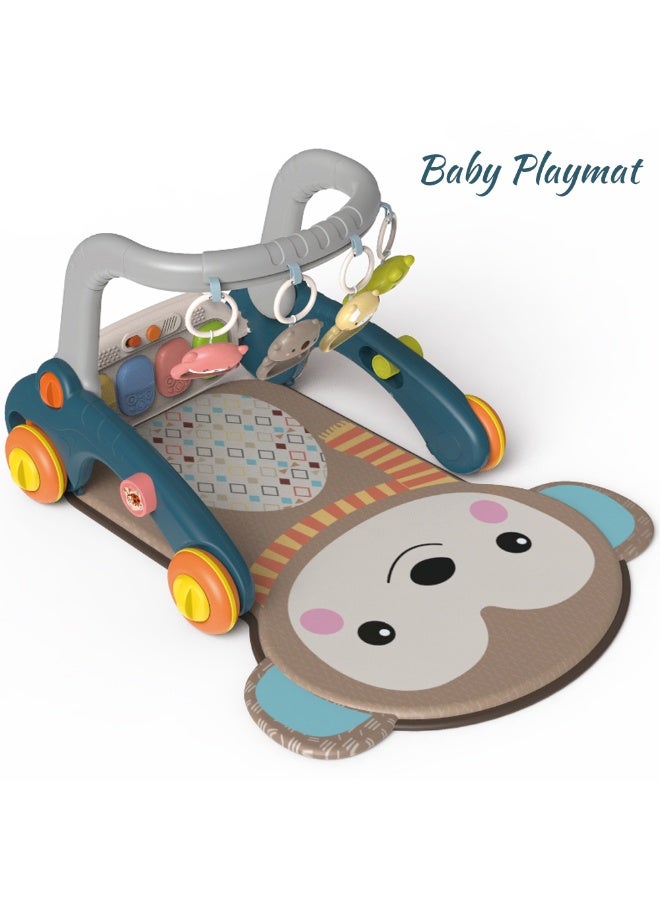 Little Story Walker 6in1 Baby Activity Center - Blue - Image 2
