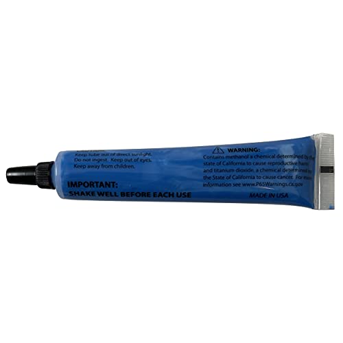 Sherco-Auto Blue Tamper Proof Cross Check Repair & Maintenance Warranty Seal 1.8 Oz Squeeze Tube Paint Marker - 12 Tubes - Made in USA - Image 3