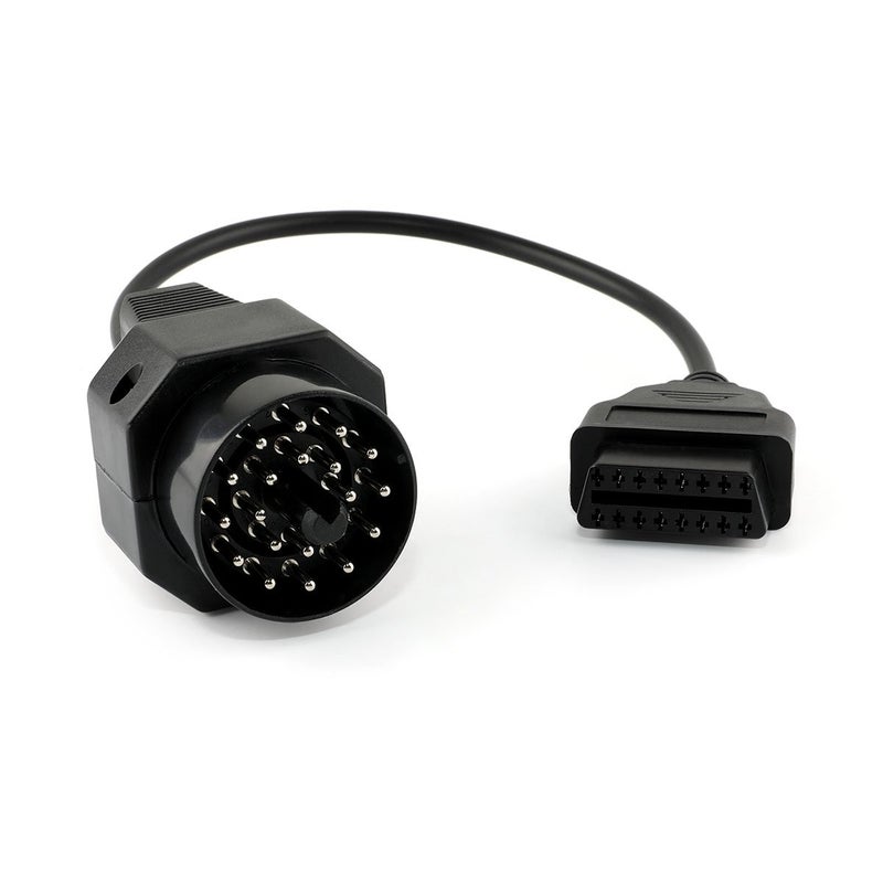 FOXWELL OBD2 Female to 20pin Extension Convert Adapter OBD1 to OBDII Cable -16pin to 20pin Cable (11 Inch) - Image 1