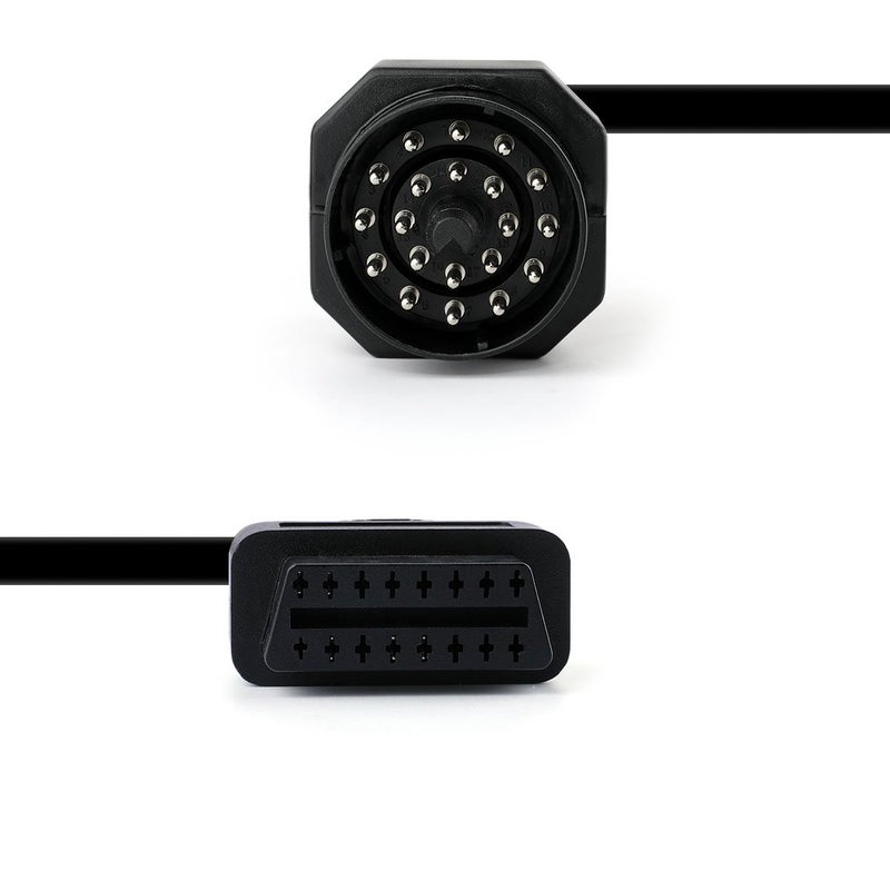 FOXWELL OBD2 Female to 20pin Extension Convert Adapter OBD1 to OBDII Cable -16pin to 20pin Cable (11 Inch) - Image 3