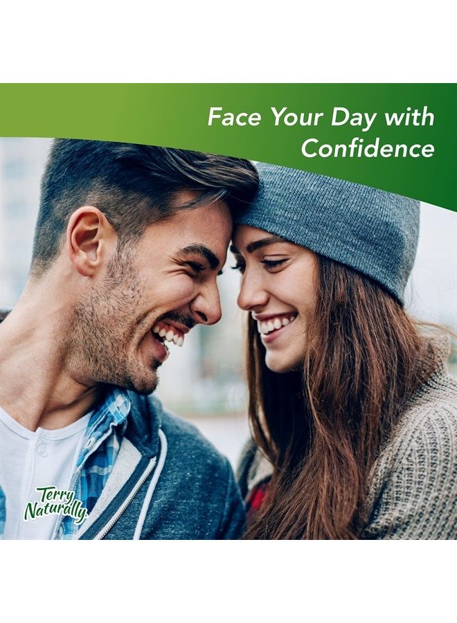 Terry Naturally Acne Essentials - 60 Vegan Capsules - Skin Support Supplement, Reduces Occasional Breakouts, Promotes Clear, Fresh Skin - Non-GMO, Gluten-Free - 60 Servings - Image 5