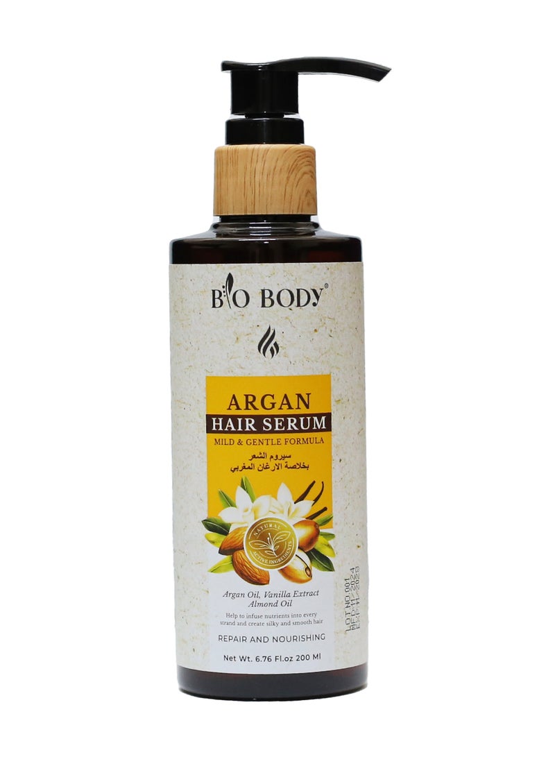 bio-body Argan Oil, Vanilla Oil and Almond Oil for Skin and Hair 200ml from BIO BODY - Image 1
