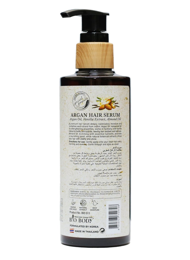 bio-body Argan Oil, Vanilla Oil and Almond Oil for Skin and Hair 200ml from BIO BODY - Image 2