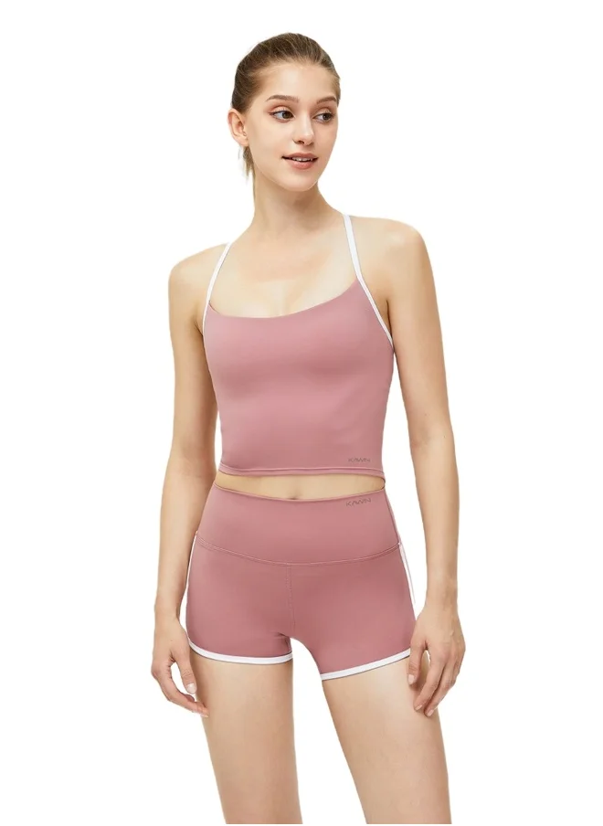 KAWN.YOGA Womens Athletic Strap Sleeves with Square Neckline