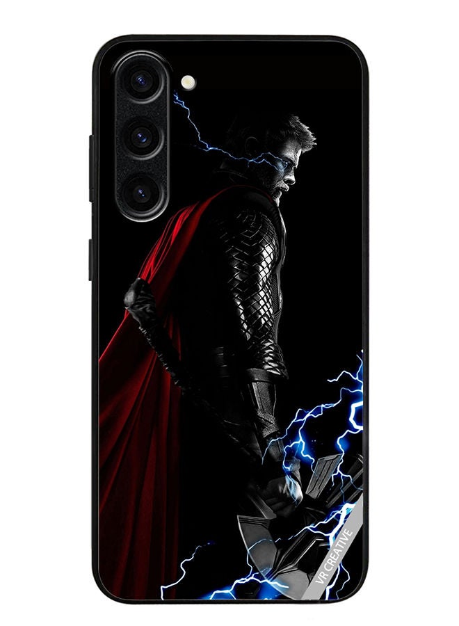 VR CREATIVE Protective Case Cover For Samsung Galaxy S23 Thor Design Multicolour - Image 1