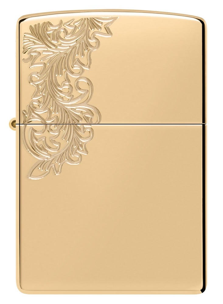 Zippo Ae401576 169 Vintage Frame Armor High Polish Brass Windproof Lighter - Image 2