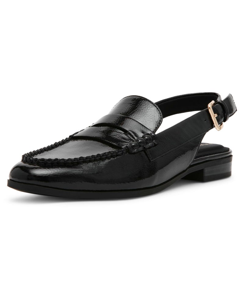 Anne Klein Women's Believer Sling-Back Mule Loafer Mule Loafer, Black,6.5 M - Image 4