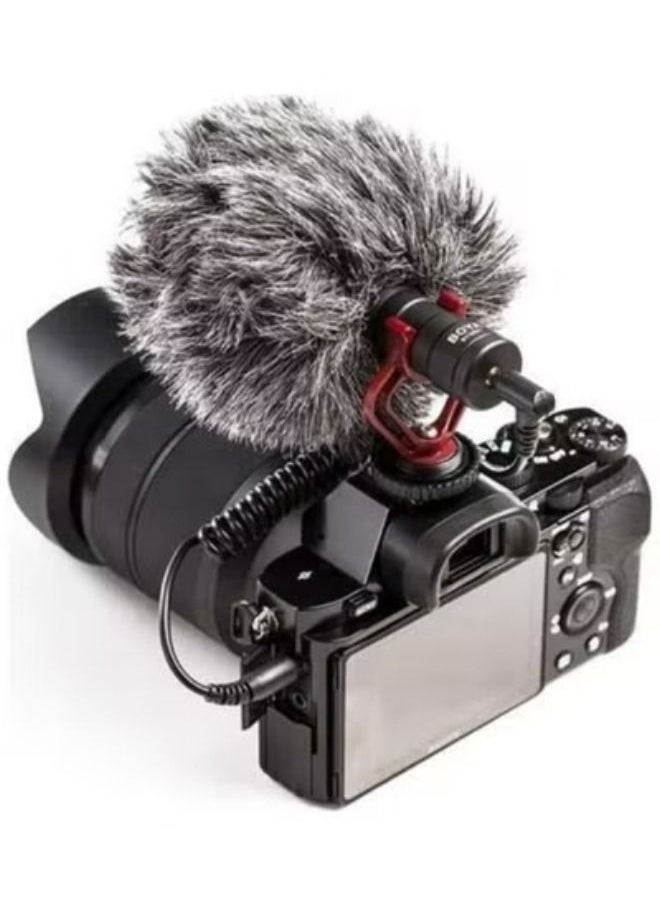 BOYA - BY-MM1 Video Microphone Youtube Vlogging Facebook Livestream Recording Shotgun Mic For Smartphone/Cameras, Wireless 2.4 GHZ 100 Meter Microphone - Image 1