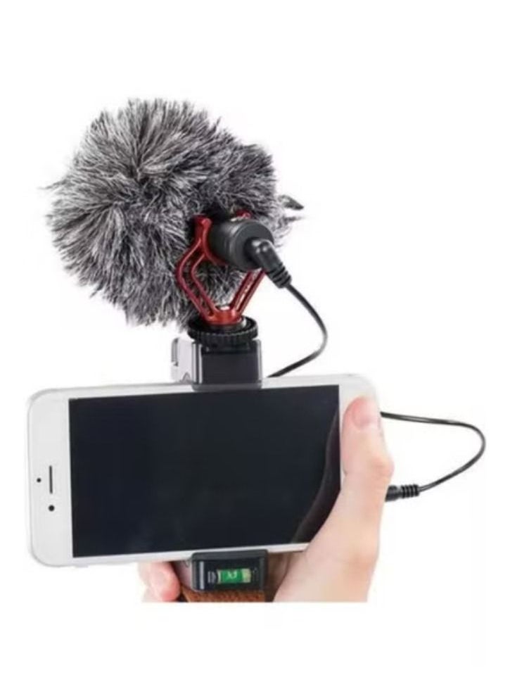 BOYA - BY-MM1 Video Microphone Youtube Vlogging Facebook Livestream Recording Shotgun Mic For Smartphone/Cameras, Wireless 2.4 GHZ 100 Meter Microphone - Image 1
