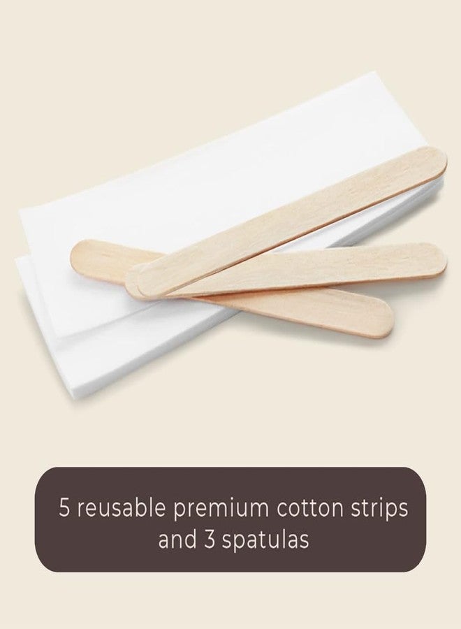 هيربيفا شمع هيربديفا لإزالة الشعر بخلاصة الصبار، 1 كجم، عناية احترافية، شمع طبيعي على شكل شرائح، مناسب لجميع أنواع البشرة | مع شرائح وملاعق - Image 4