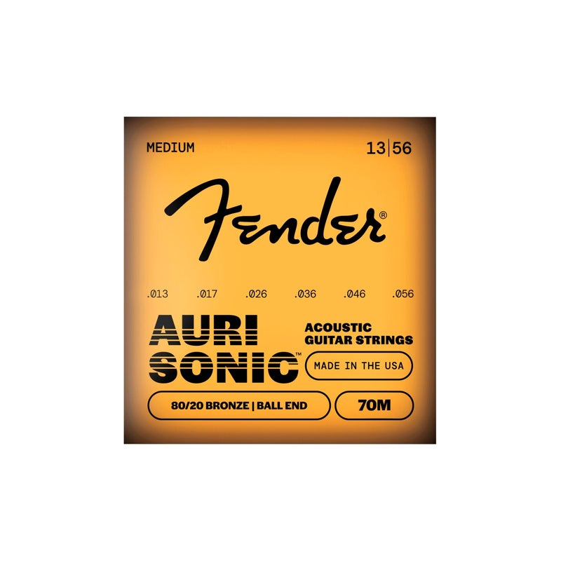 Fender Accessories 073-0070-408 80/20 Bronze Acoustic Guitar Strings, Medium - Image 5