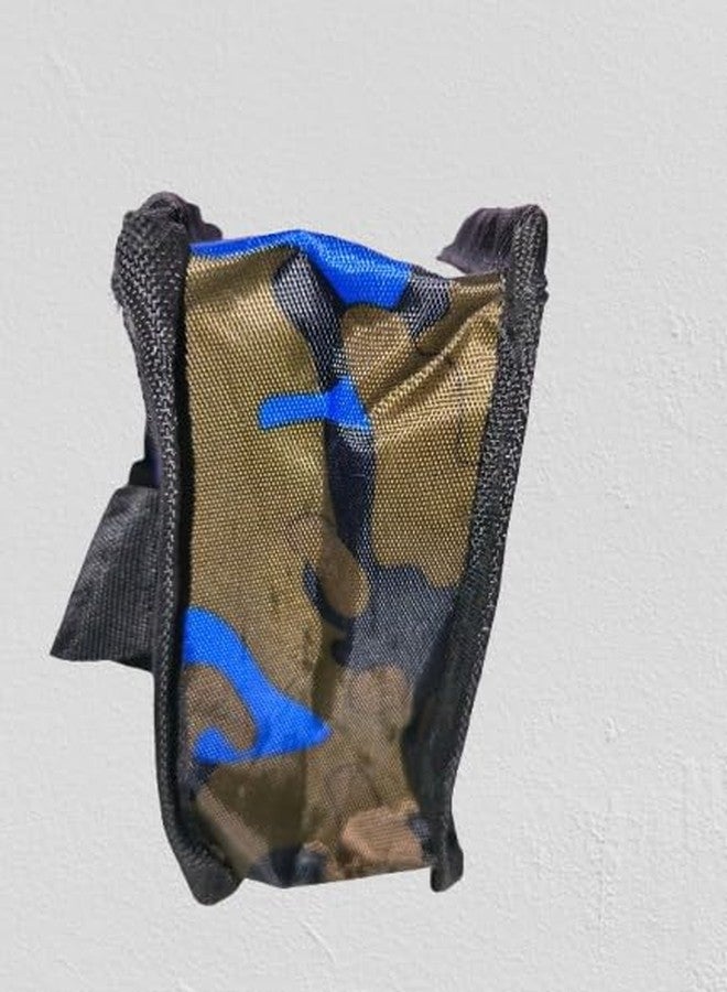 OME Cricket bat Cover Foam Paded with Standard Adjustable Strap for Short Handle/Long Handle/Full Size Camouflage - Image 4