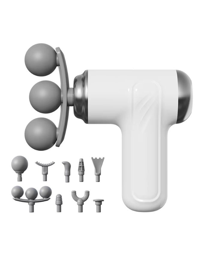 جهاز تدليك كهربائي ثلاثي الرؤوس قابل لإعادة الشحن - Image 1