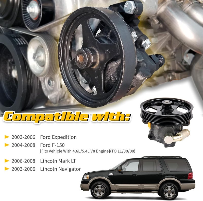DOCAS 20-312P1 Power Steering Pump for Ford and Lincoln Vehicles - Image 2