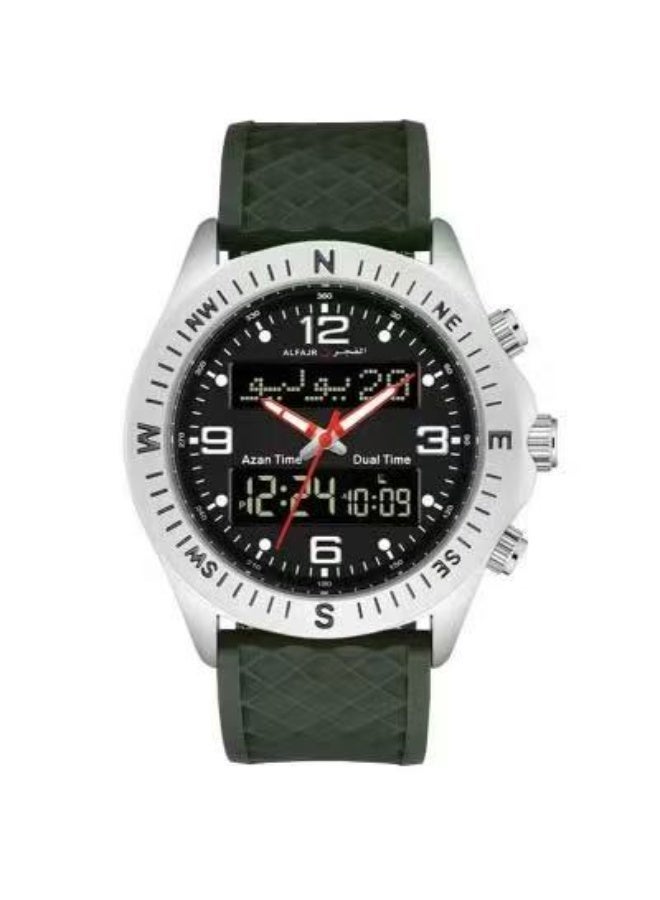 ساعة الفجر المياه مقاومة ساعة رقمية WH-24S-GREEN - Image 1