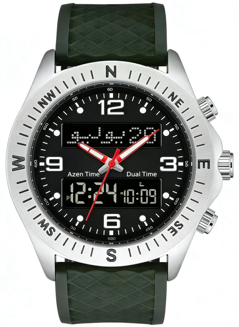 Water Dawn Clock Resistant Digital Watch WH-24S-GREEN - Image 1