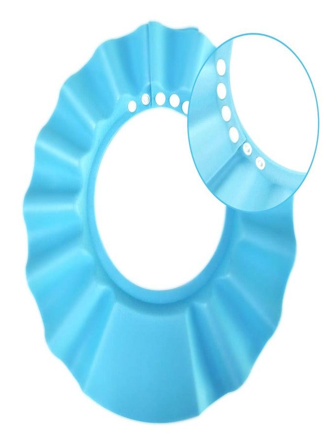 HUNCHA Soft Baby Shower Caps for Splash Fun, Safe Shampoo Shower Bathing Protection Bath Cap Soft Adjustable Visor Hat for Toddler, Baby, Kids, Children, Wash Shield Hat, Random Color, Pack of 1 - Image 3
