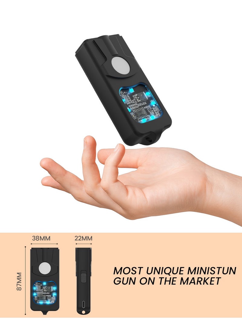 USB Rechargeable Flashlight(Black)  - Image 3