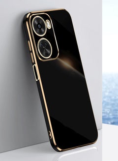 Generic Back Case Cover for HUAWEI Nova 12 SE 4G Back Cover | Gold Electroplating Chrome | Raised Edges | Super Soft-Touch | Bumper Back Case for HUAWEI Nova 12 SE 4G  - Image 1