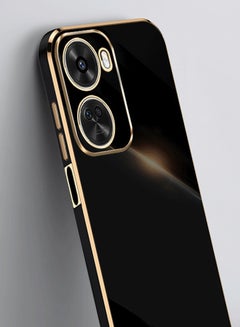 Generic Back Case Cover for HUAWEI Nova 12 SE 4G Back Cover | Gold Electroplating Chrome | Raised Edges | Super Soft-Touch | Bumper Back Case for HUAWEI Nova 12 SE 4G  - Image 2