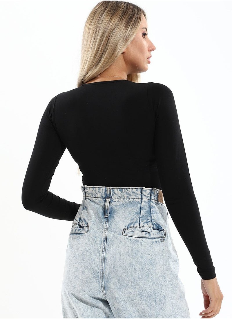 Mesery Mesery Women Full Sleeves-BLack  - Image 2