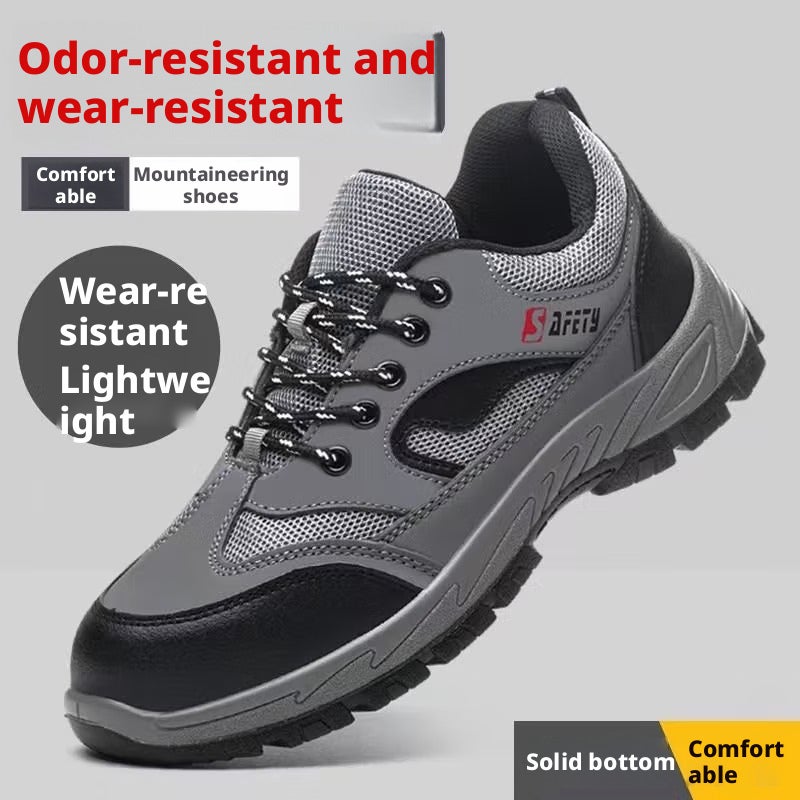 Safety Shoes Steel Toe Puncture Resistant Anti-Slip Breathable - Image 2