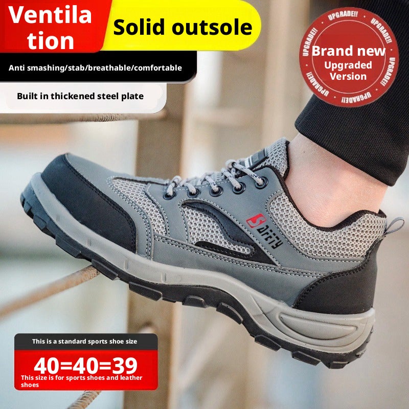 Safety Shoes Steel Toe Puncture Resistant Anti-Slip Breathable - Image 5