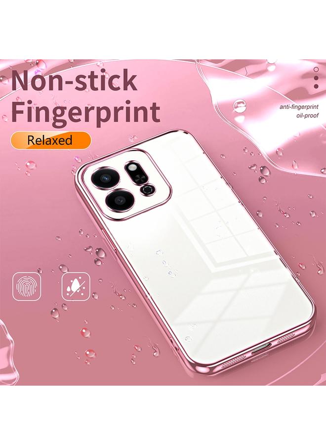 Green Tiger Case For Honor Play 9T 5G Transparent Plating Fine Hole Phone Case  - Image 4