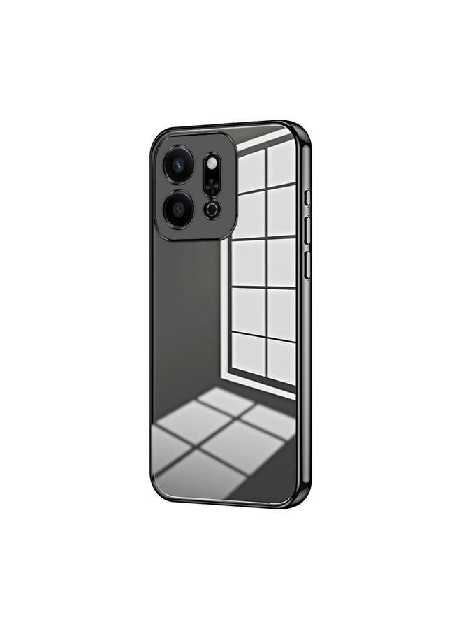 Green Tiger Case For Honor Play 9T 5G Transparent Plating Fine Hole Phone Case  - Image 1