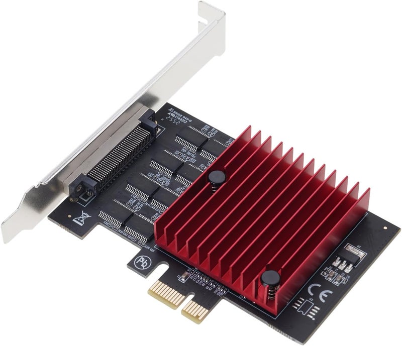 PCIe to 8 Port RS232 Port Expansion Card Extender for Industrial WCH384 Low Profile Bracket Chassis Accessory Computer Card - Image 5