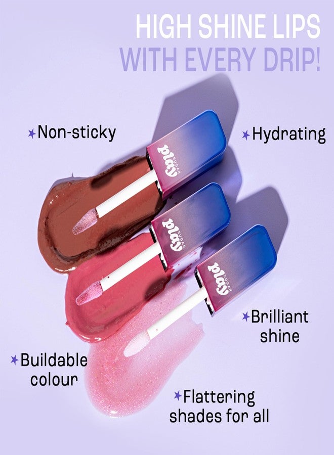 SUGAR Cosmetics SUGAR PLAY POWER DRIP LIP GLOSS 03 Valid - Image 4
