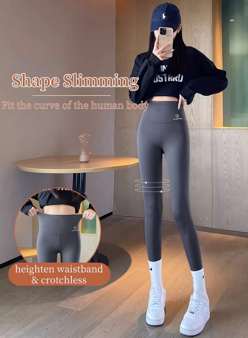 Moovant Women's Sweatpants, High Elastic Fabric Yoga Fitness Pants, Slightly Booted Trousers, Wear Resistant and Anti Wrinkle Moisture Wicking Tighten the Waist Modify Body Proportions  - Image 2