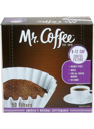Coffee Filters Pack 50   (8-12) Cup  Color White - pzsku/ZC7B4852121EA6A86E683Z/45/_/1690113063/bd9410d6-bfa9-4e78-bc23-e34a7316b35e