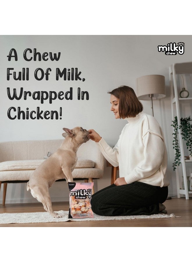 Rena Milky Chew Chicken, 10 Pieces, Pack of 3 (Bone Style) - Image 2