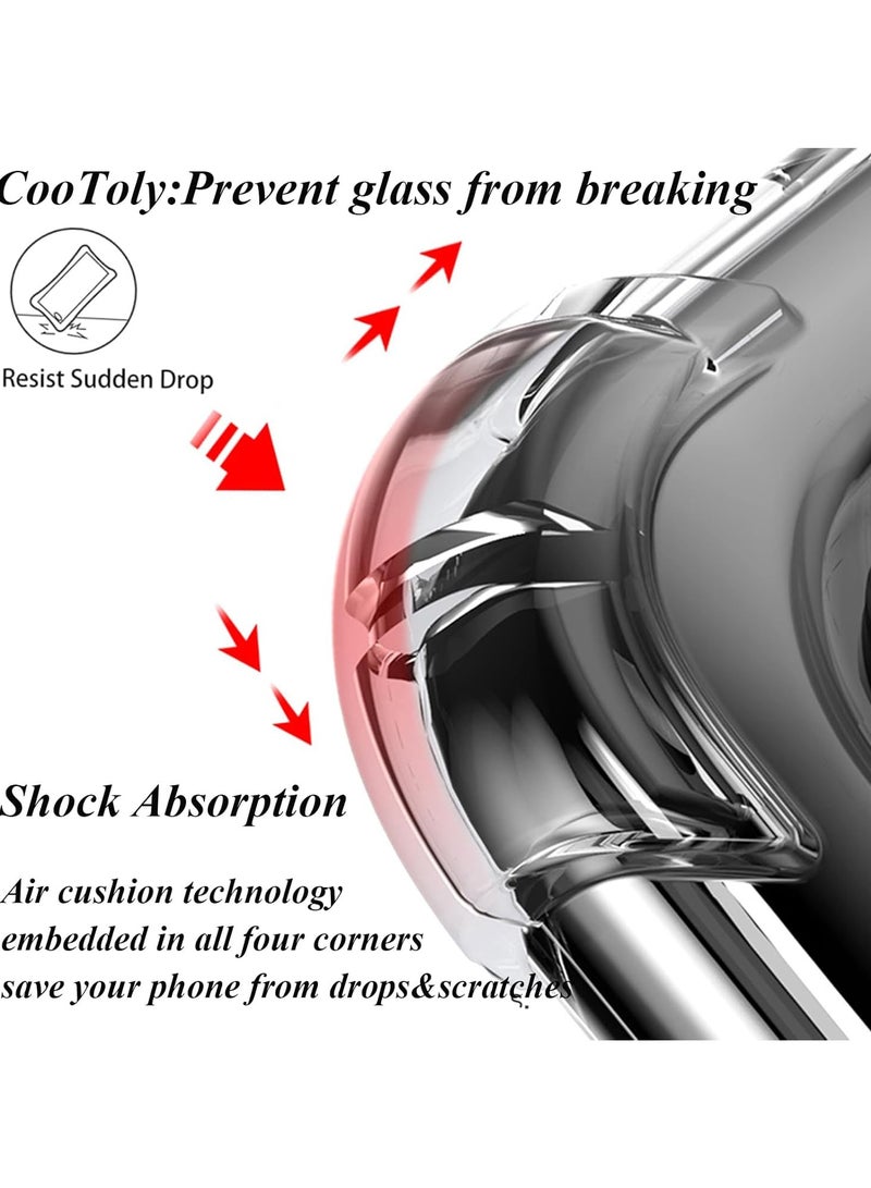 Clear Case Compatible with Huawei Pura 70, Clear TPU Case with 4 Corners Shockproof Protection & Camera Protection Anti-Slip, (Clear) - Image 4